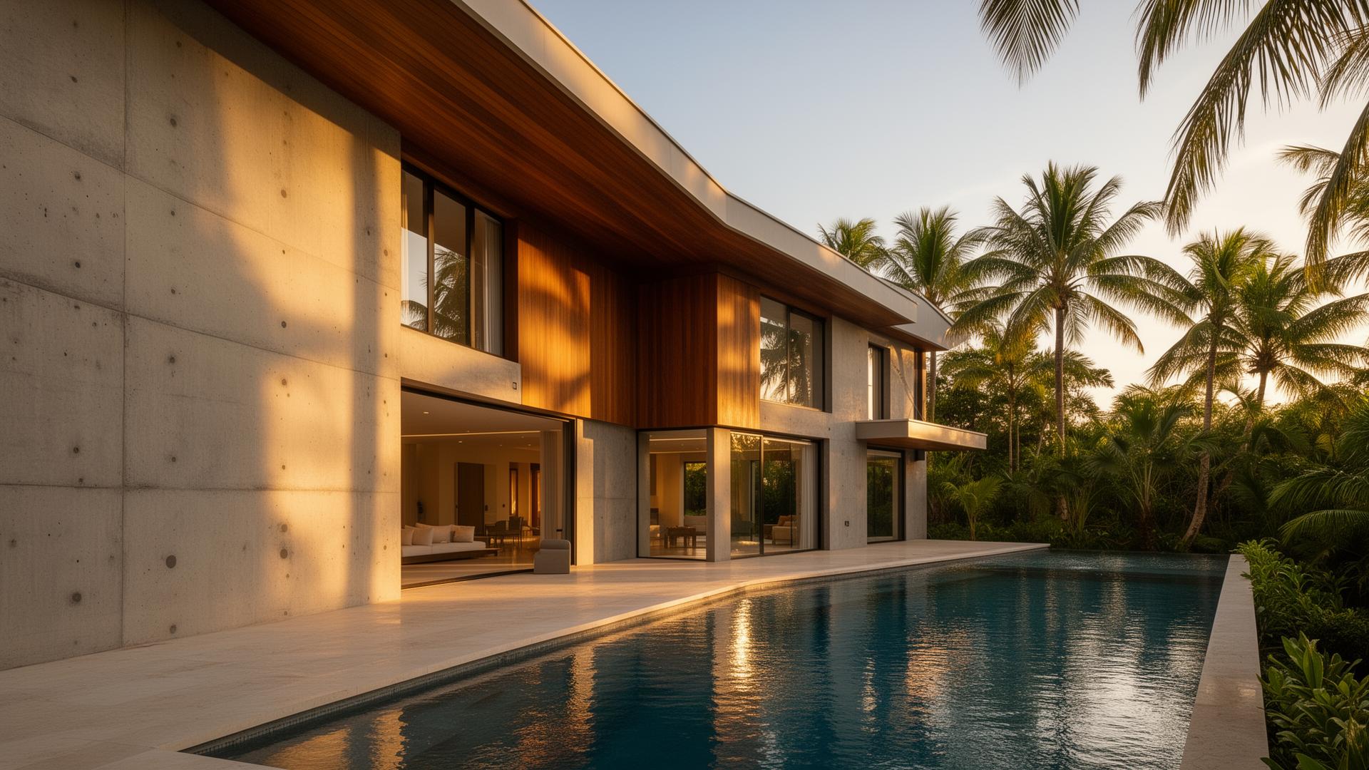 Residencia moderna en Las Terrenas diseñada por MIDICONSA